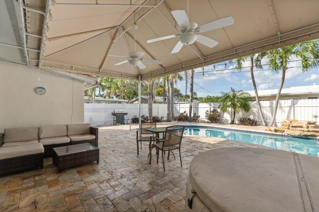 Chic Fort Lauderdale House With Private Pool מראה חיצוני תמונה