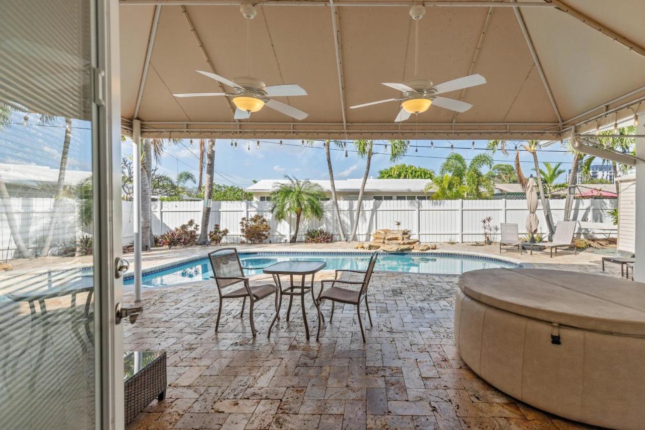 Chic Fort Lauderdale House With Private Pool מראה חיצוני תמונה