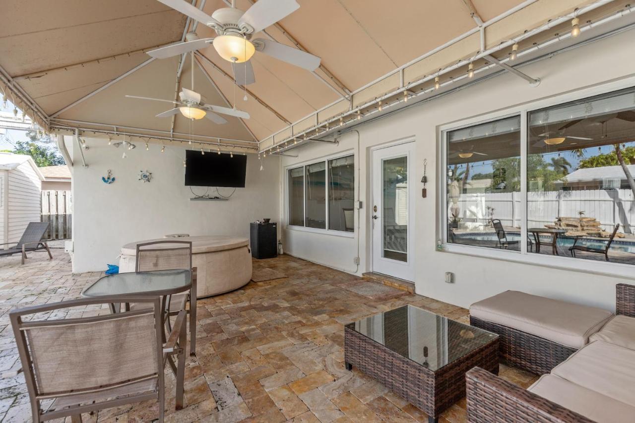Chic Fort Lauderdale House With Private Pool מראה חיצוני תמונה