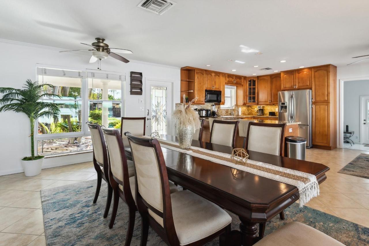 Chic Fort Lauderdale House With Private Pool מראה חיצוני תמונה