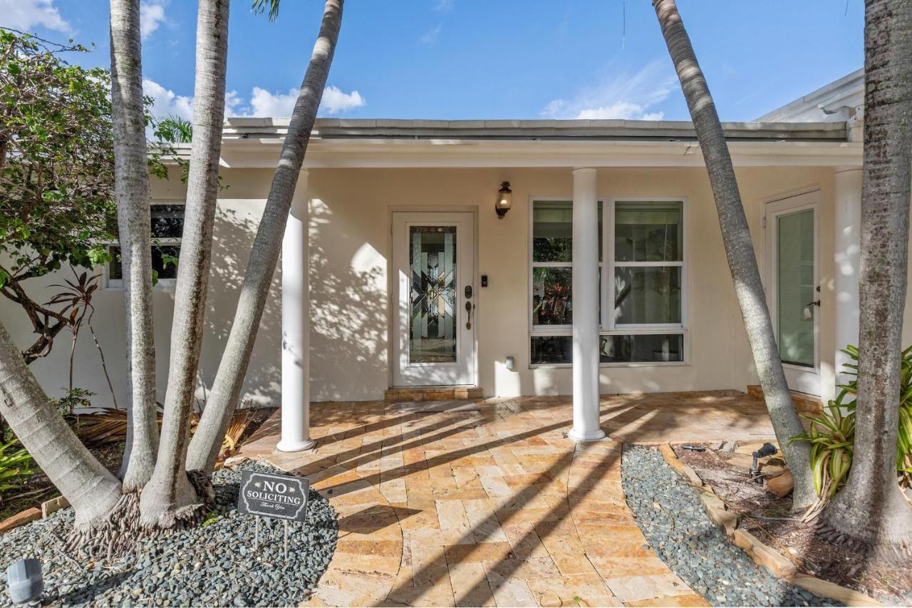 Chic Fort Lauderdale House With Private Pool מראה חיצוני תמונה