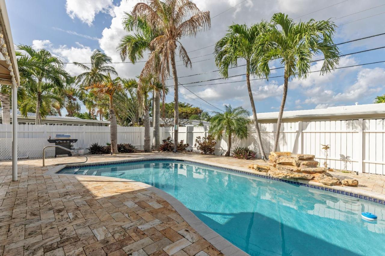 Chic Fort Lauderdale House With Private Pool מראה חיצוני תמונה